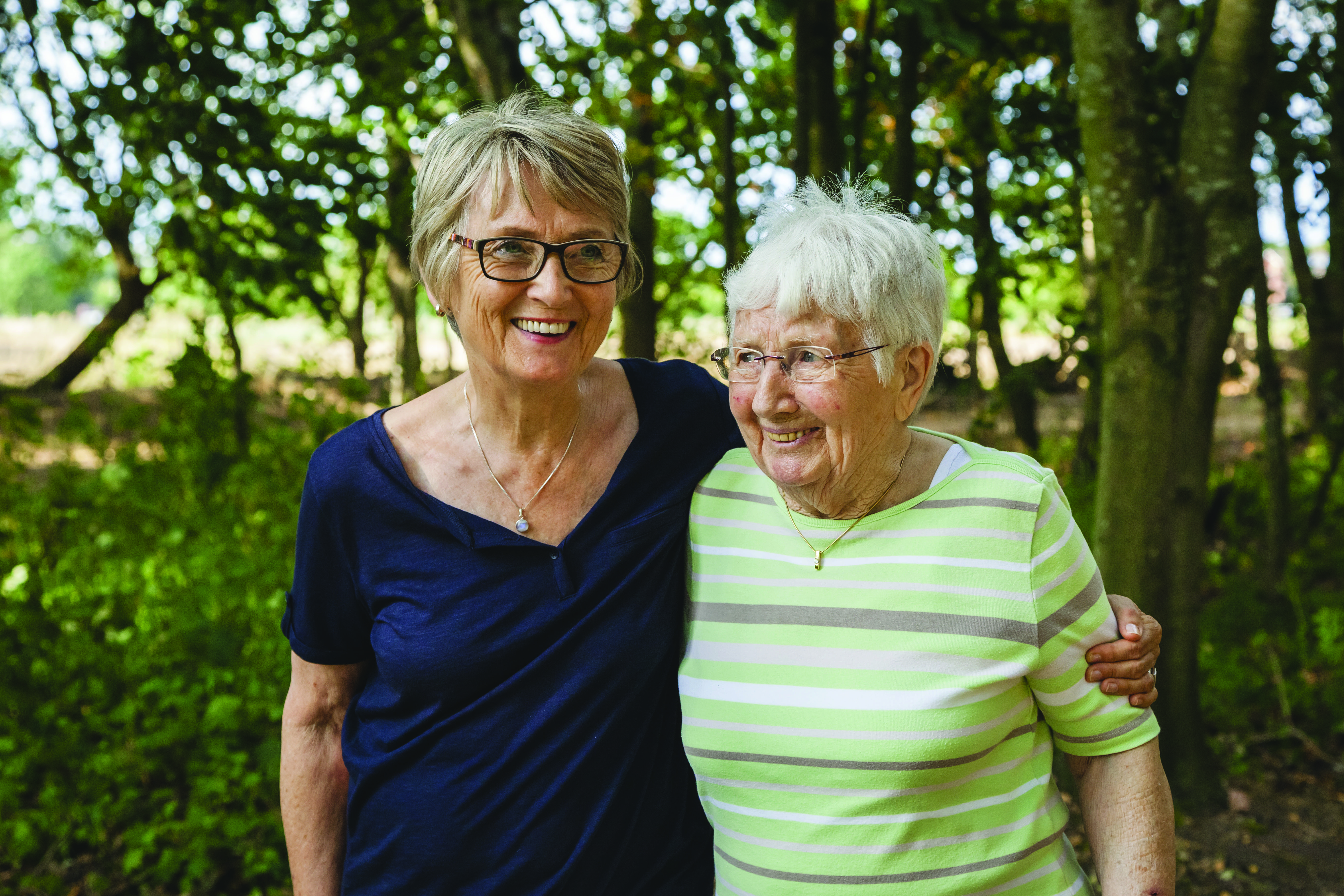 Mother and daughter happy after purchasing a pre-paid plan